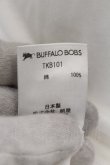 画像4: BUFFALO BOBS / クラウンプリントVネックTシャツ 2 ホワイト O-24-08-25-025-BU-ts-YM-ZT151 (4)