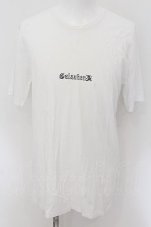 画像: GalaabenD / 微強撚ハイゲージスムースロゴプリントTシャツ m ホワイト O-24-08-29-041-Ga-ts-YM-ZT176