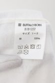 画像3: BUFFALO BOBS / GUADRIFOGLIO ストーンTシャツ 1-2 ホワイト O-24-09-07-103-BU-ts-YM-ZT125 (3)