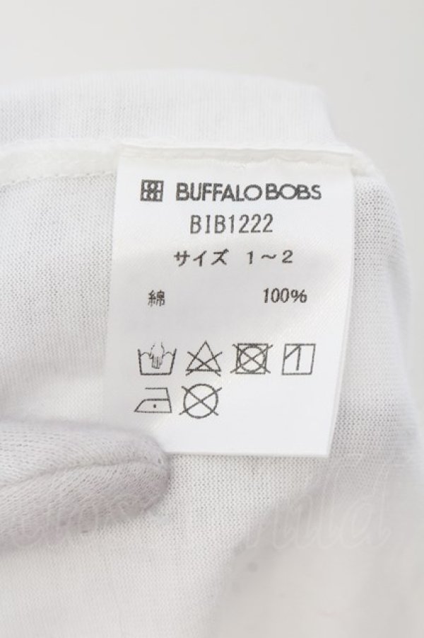 画像3: BUFFALO BOBS / GUADRIFOGLIO ストーンTシャツ 1-2 ホワイト O-24-09-07-103-BU-ts-YM-ZT125 (3)