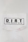 画像1: DIRT 100% Natural Dirty / クラッチバッグ　FLY  ホワイト O-24-09-15-070-DI-ba-YM-OS (1)