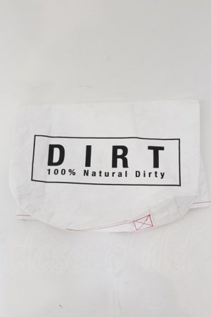 画像: DIRT 100% Natural Dirty / クラッチバッグ　FLY  ホワイト O-24-09-15-070-DI-ba-YM-OS