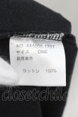 画像3: NO ID. BLACK / 天竺ツースタープリントBIG Tシャツ ONE ブラックｘホワイト O-24-09-26-035-NO-ts-YM-ZT460 (3)