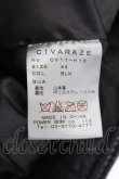 画像3: CIVARIZE / ゴートレザースタッズダブルライダースベスト 44 ブラック O-24-09-26-002-CI-to-YM-OS (3)