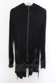 画像1: KMRii / Coathing Rib Long Hoodie　パーカー 2 ブラック O-24-09-29-068-KM-to-YM-OS (1)