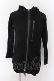 画像1: KMRii / Pocket Leather Piping Hoodie　パーカー 1 ブラック O-24-09-29-070-KM-to-YM-OS (1)