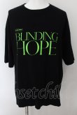 画像1: BLACK MORAL / BLINDING HOPE Tシャツ L/XL ブラック O-24-10-10-051-BL-ts-YM-ZT089 (1)