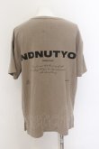 画像1: NIL DUE / NIL UN TOKYO / SWEAT BIG TEE Tシャツ  オートミール O-24-10-11-004-NI-ts-YM-ZT271 (1)