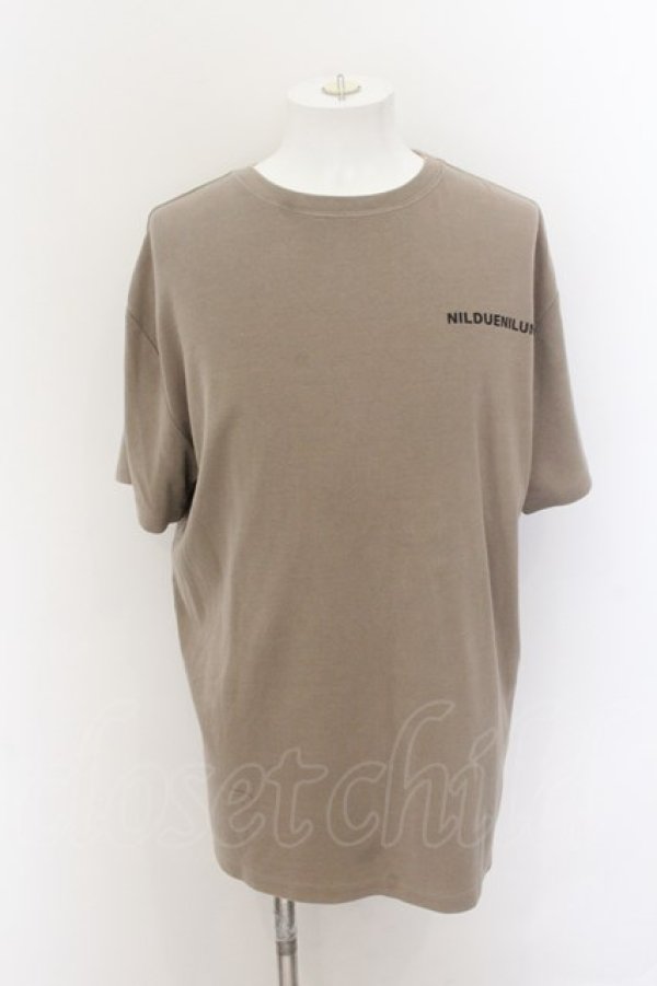 画像2: NIL DUE / NIL UN TOKYO / SWEAT BIG TEE Tシャツ  オートミール O-24-10-11-004-NI-ts-YM-ZT271 (2)