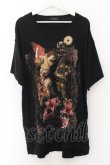 画像1: CIVARIZE / ヴィンテージプリントビッグTシャツ F ブラック O-24-10-11-049-CI-ts-YM-OS (1)