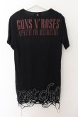 画像3: FAGASSENT / GUNS N ROSES N/S　Tシャツ 2 ブラック O-24-10-11-062-FA-ts-YM-OS (3)