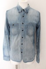 画像: EGO TRIPPING / SOUVENIR DENIM SHIRTS 46 インディゴ O-24-10-17-078-EG-sh-YM-ZT314