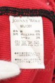 画像3: JOHNNY WOLF / オパールダメージロングテレコ タンクトップ 1 ブラックｘレッド O-24-10-29-039-JO-to-YM-OS (3)