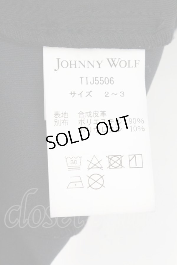 画像3: JOHNNY WOLF / JOHNNY STAR-ASSORTEDジョニースターアソーテッドライダースパーカー 2-3 ブラック O-24-10-29-008-JO-to-YM-OS (3)