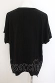 画像2: JURY BLACK / ボタニカルスカルイレヘムBIG Tシャツ  ブラック O-24-10-29-028-JU-ts-YM-OS (2)