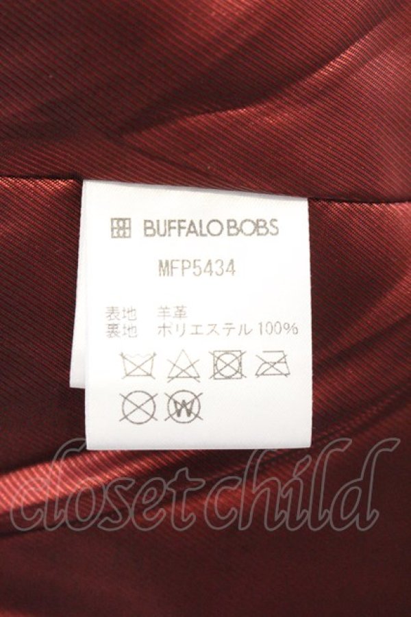 画像5: BUFFALO BOBS / THUNDER BOLT(サンダーボルト)ラムレザーダブルライダースジャケット 1 ブラック O-24-11-01-049-BU-ou-YM-ML008 (5)