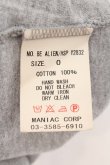 画像3: LGB / B ALIEN/HSP Tシャツ 0（レディース） グレー O-24-11-17-050-LG-ts-YM-ZT1120 (3)