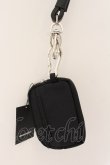 画像4: Moonage Devilment / NECK STRAP & COIN PURSE  ブラックｘシルバー O-24-11-17-095-MO-za-YM-OS (4)