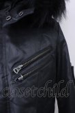 画像5: CIVARIZE / コーティングモッズコート 46 ブラック O-24-11-29-005-CI-ou-YM-ZT (5)