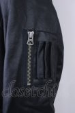 画像8: CIVARIZE / コーティングモッズコート 46 ブラック O-24-11-29-005-CI-ou-YM-ZT (8)