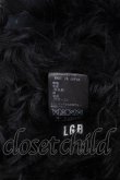 画像8: LGB / VEST/FUR/W/M【メンズ1】ラムファーベスト 1 ブラック T-24-11-29-001-LG-to-YM-ZT-ML002 (8)