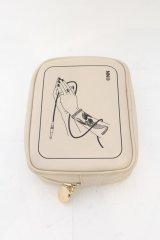 画像: NIL DUE / NIL UN TOKYO / TATOO ART POUCH ポーチ  オートミール O-24-11-30-068-NI-ba-YM-OS