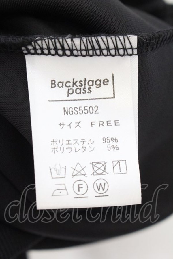 画像4: BACKSTAGE PASS / PARACHUTE-PARKAビッグシルエットジップアップパーカー F ブラックｘピンク O-24-11-30-008-BA-to-YM-OS (4)