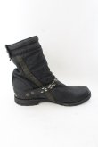 画像6: 14th Addiction / Stud Leather Boots　ブーツ 42(広い作りの為約29cm) ブラック O-24-12-07-096-14-sho-YM-OS (6)