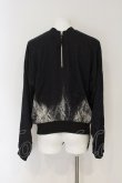 画像3: KMRii / Cotton Viscose Back Zip MA-1 ジャケット 2 ブラック O-24-12-29-055-KM-ja-YM-OS (3)