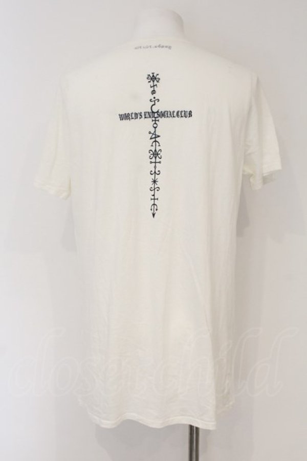 画像2: gunda / Kmriiコラボ Tシャツ  ホワイト O-24-12-29-061-gu-ts-YM-ZT0104-A (2)