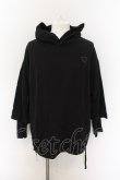 画像1: Moonage Devilment / ×EGO TRIPPING Layered Hoodie & Cut/Sew パーカー＆カットソー 46 ブラック O-25-01-03-023-Mo-to-YM-ZT387 (1)