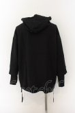 画像3: Moonage Devilment / ×EGO TRIPPING Layered Hoodie & Cut/Sew パーカー＆カットソー 46 ブラック O-25-01-03-023-Mo-to-YM-ZT387 (3)