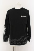 画像2: Moonage Devilment / GRAPHIC L/S T-SHIRT TYPE A カットソー 44 ブラック O-25-01-03-029-Mo-to-YM-ZT409 (2)