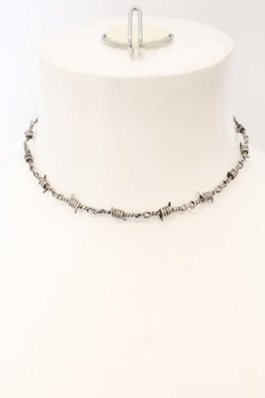 画像: gunda / WIRE NECKLACE ネックレス  シルバー O-25-01-09-067-gu-ac-YM-OS