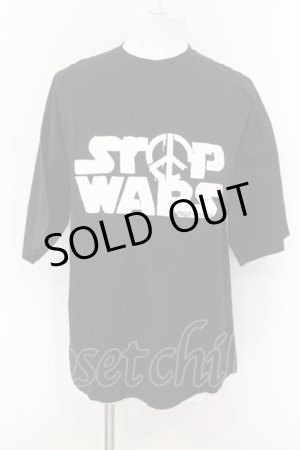 画像: PROPA9ANDA / STOP WARS Tシャツ M ブラック O-25-01-12-007-PR-ts-YM-OS