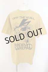 画像: PROPA9ANDA / OFF THE WALL Tシャツ L マスタード O-25-01-12-009-PR-ts-YM-OS