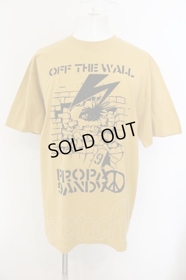 画像1: PROPA9ANDA / OFF THE WALL Tシャツ L マスタード O-25-01-12-009-PR-ts-YM-OS (1)