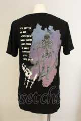 画像: SWITCHBLADE / SKULL GRAFFITI Tシャツ S ブラック O-25-01-17-013-SW-ts-YM-ZT498