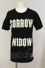 画像: Moonage Devilment / SORROW WIDOW Big Tシャツ 44 ブラック O-25-01-17-016-Mo-ts-YM-ZT490