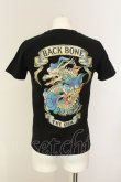 画像1: BACK BONE / ドラゴンプリントTシャツ S ブラック O-25-01-17-018-BA-ts-YM-ZT490 (1)