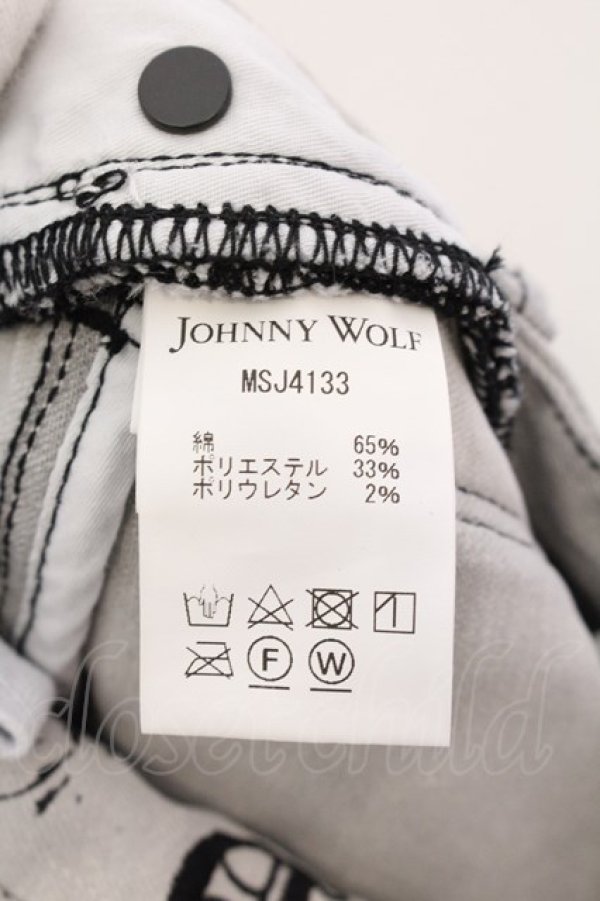 画像3: JOHNNY WOLF / FOREST GATE-KUMADORI(フォレストゲート-クマト)シャドウストレッチパンツ 1 グレー O-25-01-30-013-JO-pa-YM-OS (3)