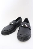 画像1: BUFFALO BOBS / DUC-MOCCASIN(デュク-モカシン)ビットローファーシューズ 41（26.0〜26.5cm） ブラック O-25-01-30-019-BU-sho-YM-ZT6000 (1)