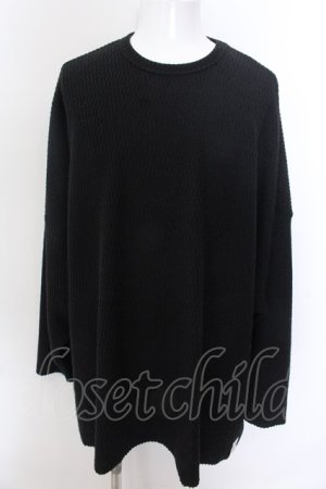 画像: GLIMCLAP / dolman sleeve カットソー S ブラック O-25-02-12-028-CL-to-YM-ZT0216