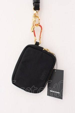 画像: Moonage Devilment / NECK STRAP & COIN PURSE  ブラックｘゴールド O-25-02-13-023-Mo-za-YM-OS