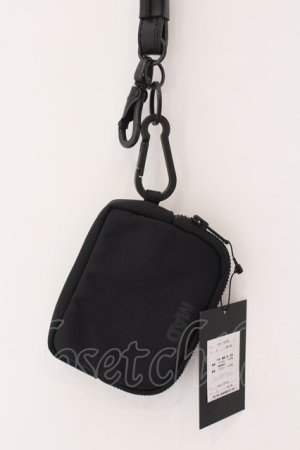 画像: Moonage Devilment / NECK STRAP & COIN PURSE  ブラックｘブラック O-25-02-13-025-Mo-za-YM-OS