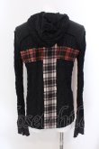 画像3: LGB / SHIRT-G/PK/BACK CROSS　フード付きシャツ レディース1 ブラック O-25-02-23-003-LG-sh-YM-OS (3)