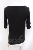 画像3: JURY BLACK / デビルリッププリント五分袖Tシャツ 1 ブラック O-25-02-23-007-JU-ts-YM-OS (3)