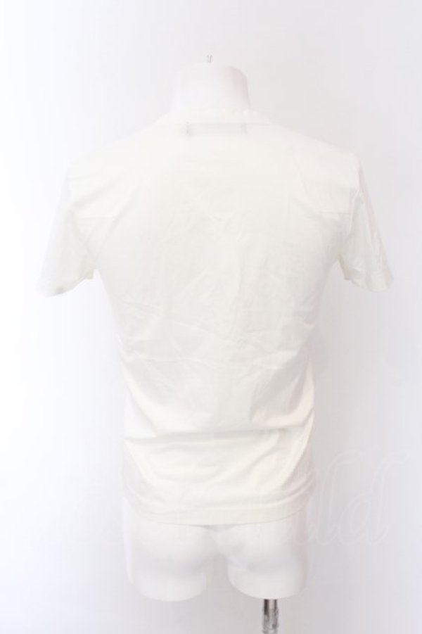 画像3: 5351pour les Hommes / DIRECTOURS COTTON VネックTシャツシャツ 2 ホワイト O-25-02-24-030-53-ts-YM-OS (3)