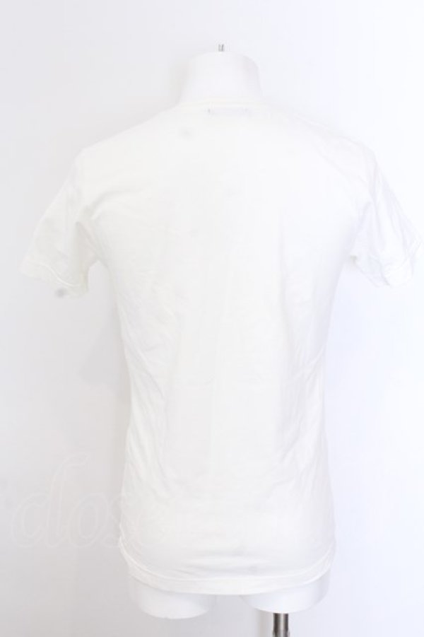 画像3: 5351pour les Hommes / CLASSIC COTTON VネックTシャツ 46 ホワイト O-25-02-24-031-53-ts-YM-ZT205 (3)