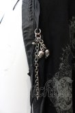 画像3: KMRii / MAGNOLIA LEATHER STOLE ストール  ブラック O-25-02-28-122-KM-za-YM-OS (3)